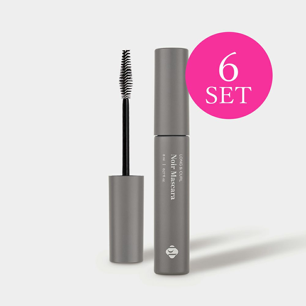 【NOIR】ファイバーボリュームアップマスカラ【6本セット】