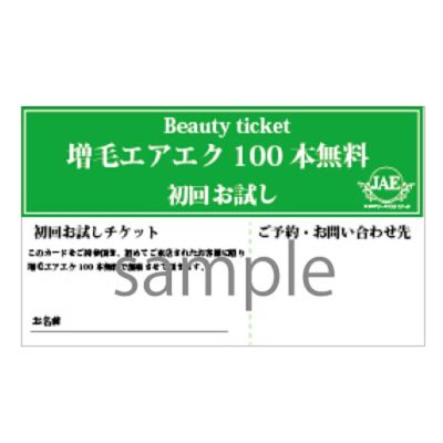 【エアエク】初回お試しチケットPDFデータ