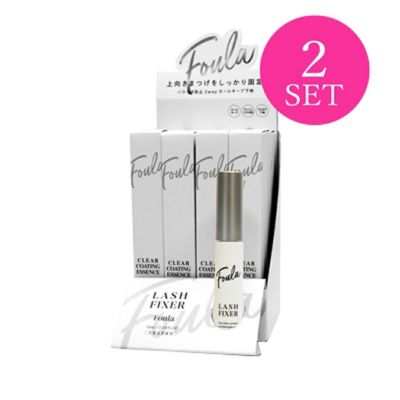 Foula】クリアコーティングマスカラ 10ml 24本セット | まつげエクステ 