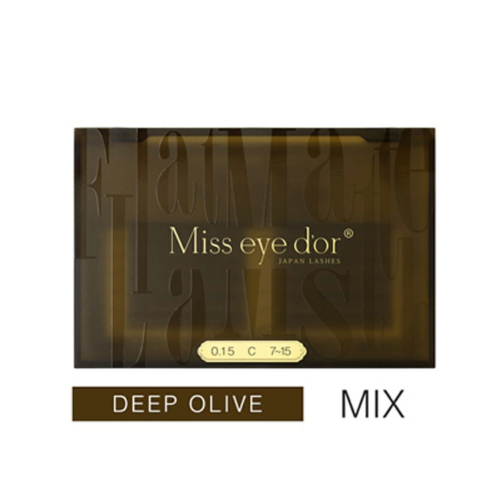 Miss eye d'or】フラットマットラッシュ 7-15mm サイズMix Miss eye d'or】フラットマットラッシュ 7-15mm サイズMix