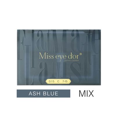 Miss eyed'or  CCカール太さ0.2㎜長さ7~15㎜ Miss eye d'or＞ フラットマットラッシュ ブラウン Cカール 太さ