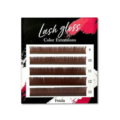 【Foula】ラッシュグロス メルティーブラウン
