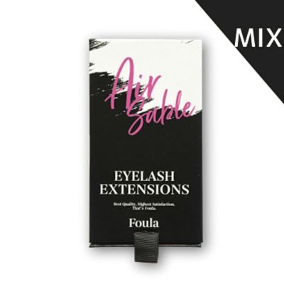 Foula】エアーセーブル 9-13mm サイズMix | まつげエクステ商材・品揃え日本最大級【プロ向け通販 フーラストア】