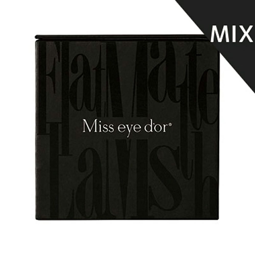 Miss eyed'or  JCカール太さ0.18㎜長さ7~15㎜ フラットラッシュ<アイシーホワイト>[Jカール 太さ0.15 長さ9mm