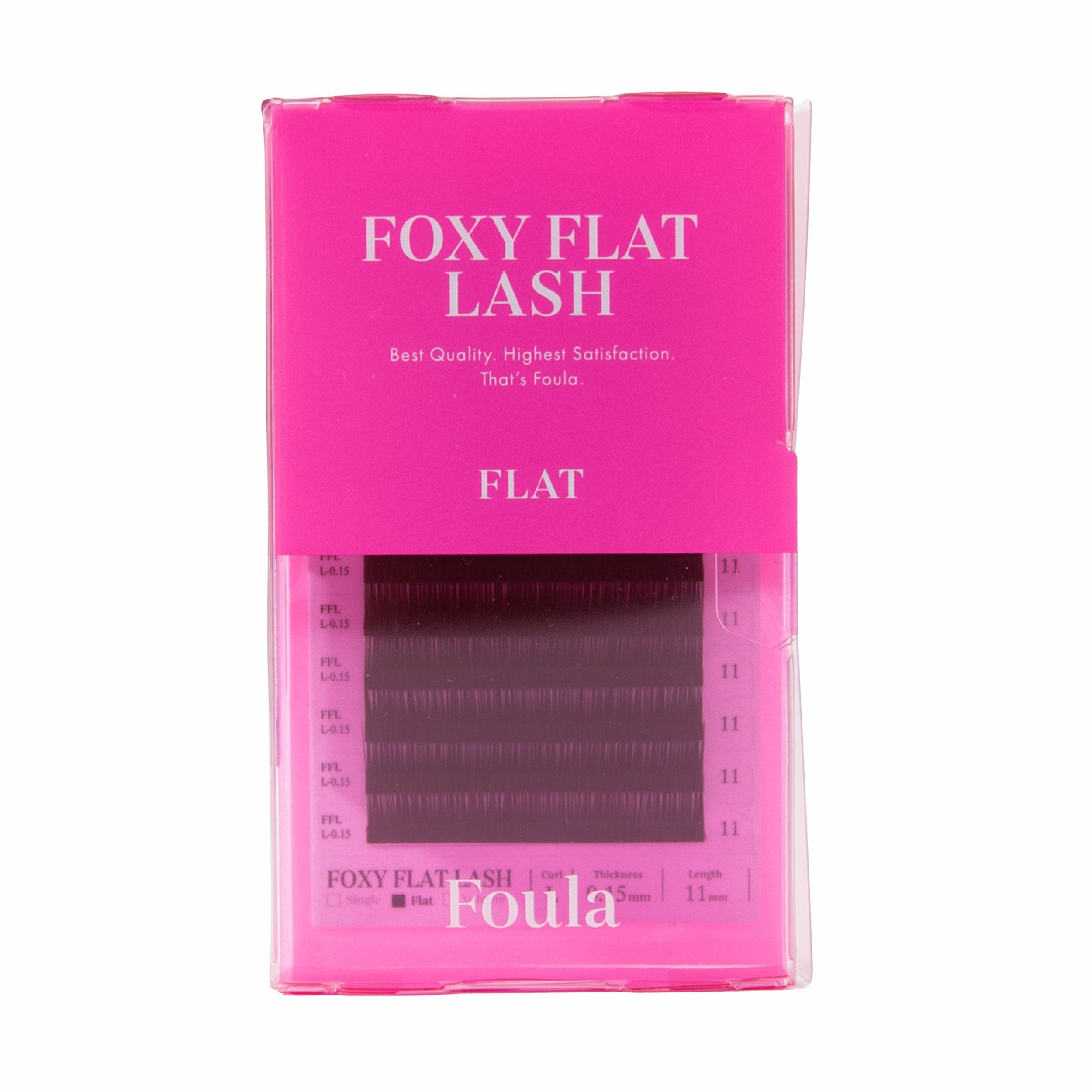 Foula】フォクシーフラットラッシュ 9-13mm サイズMix | まつげ