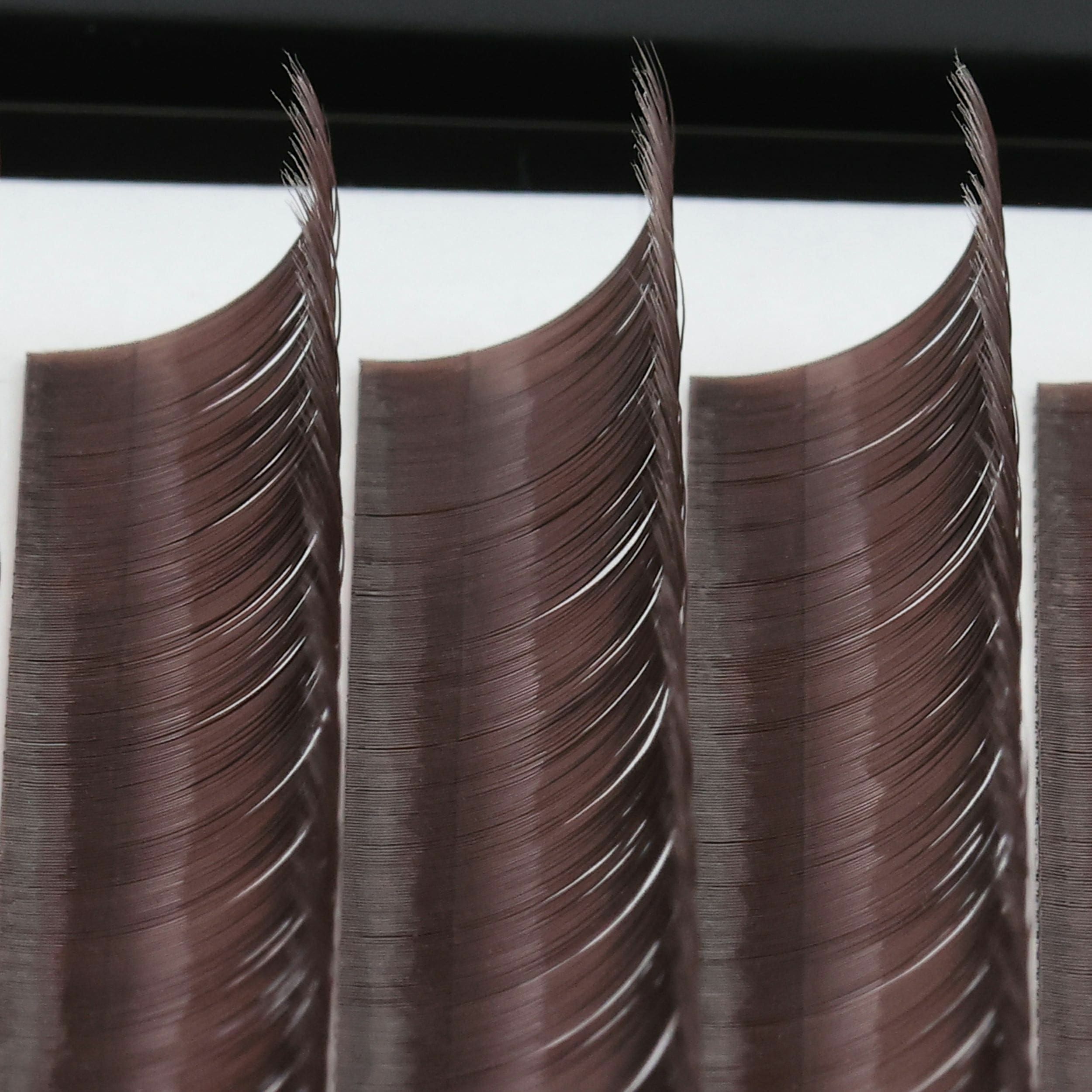 【Foula】カラーボリュームアップラッシュ 12列シート ダークブラウン