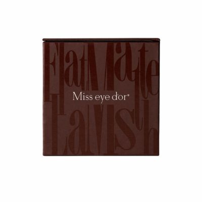 【Miss eye d'or】フラットマットラッシュブラウン