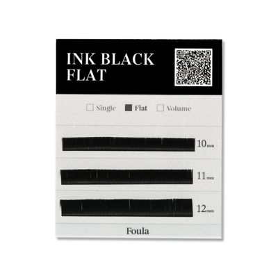 【Foula】インクブラックフラットトライアル