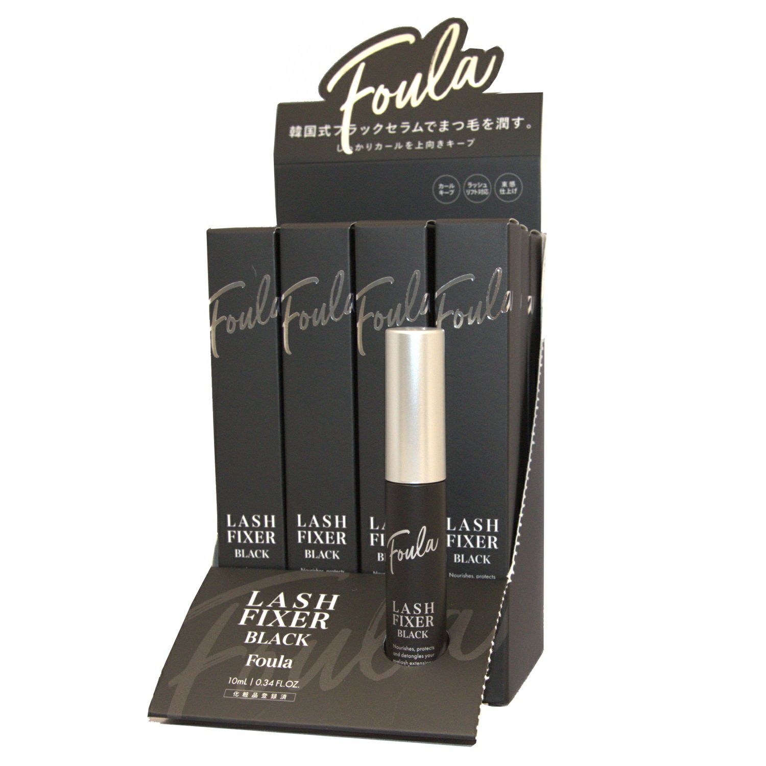 【Foula】ラッシュフィクサーブラック 10ml 12本セット
