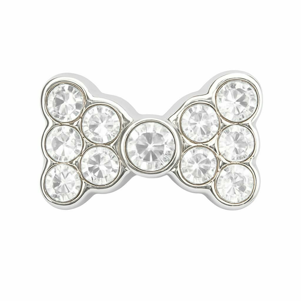 【耳つぼ】パーツストーンリボン 5個セット