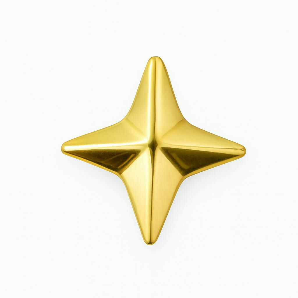 【耳つぼ】パーツクリスタル Aタイプ 5個セット