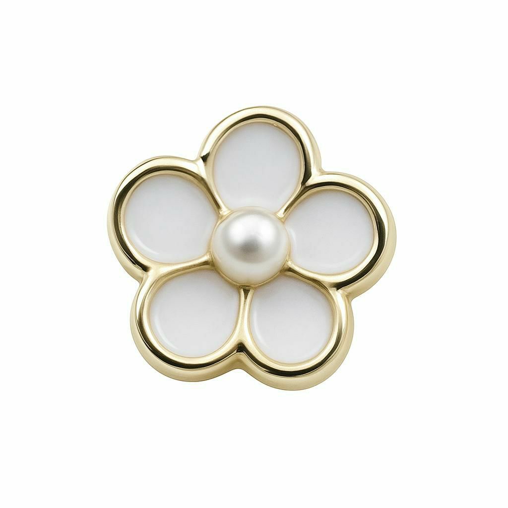 【耳つぼ】パーツ花 Cタイプ 5個セット