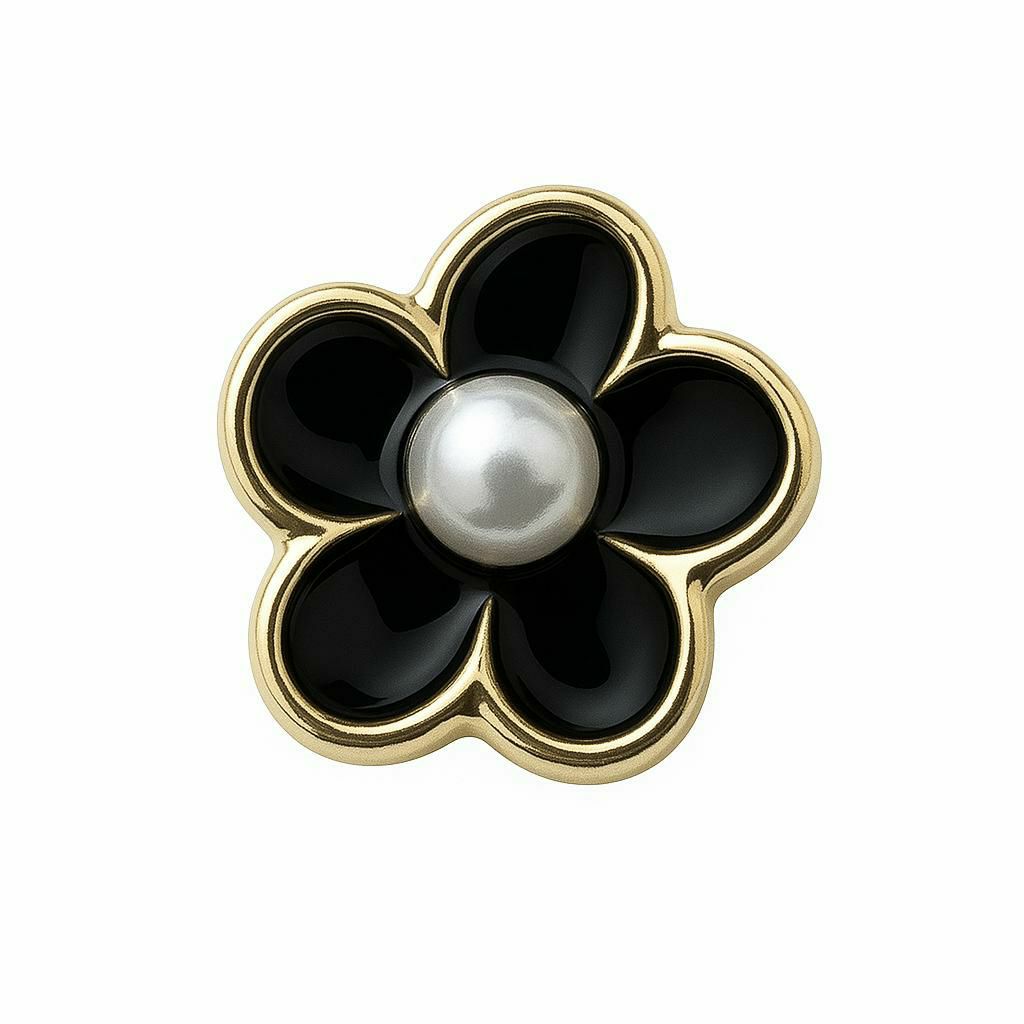 【耳つぼ】パーツ花 Cタイプ 5個セット