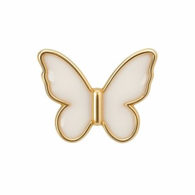 【耳つぼ】パーツ蝶 5個セット