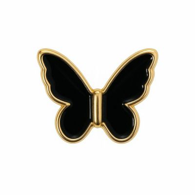 【耳つぼ】パーツ蝶 5個セット