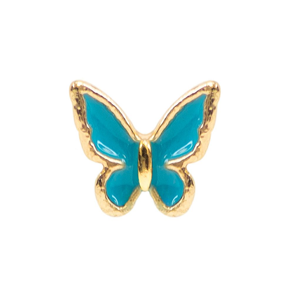 【耳つぼ】パーツ蝶 5個セット