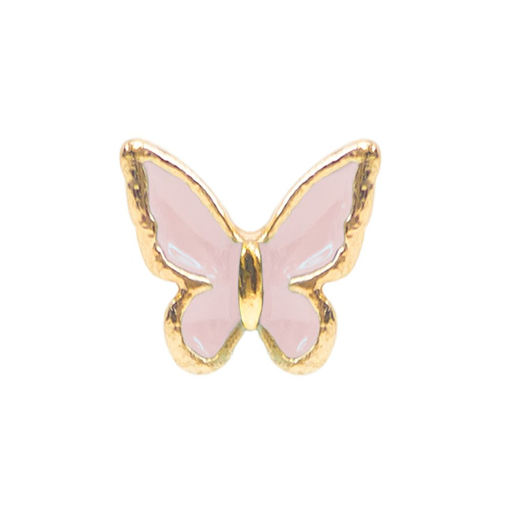 【耳つぼ】パーツ蝶 5個セット